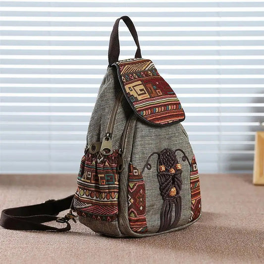 Alternativer Hippie Rucksack
