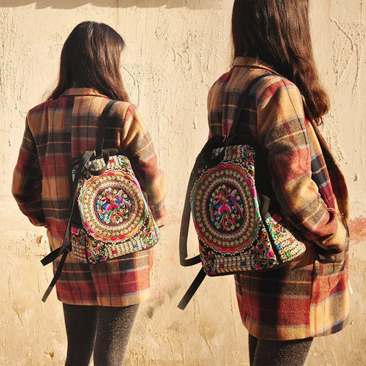 Rucksack Bunt Hippie
