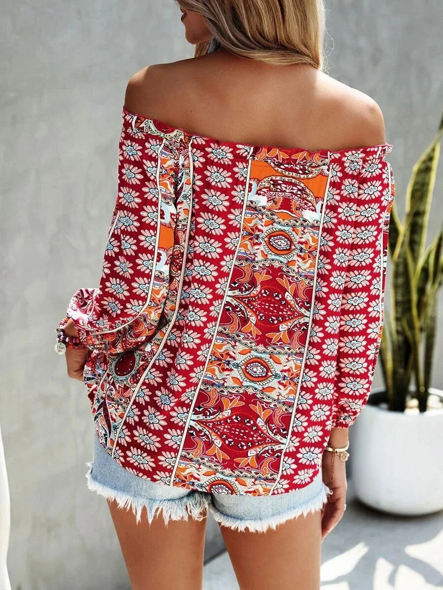 Bluse Hippie Boho