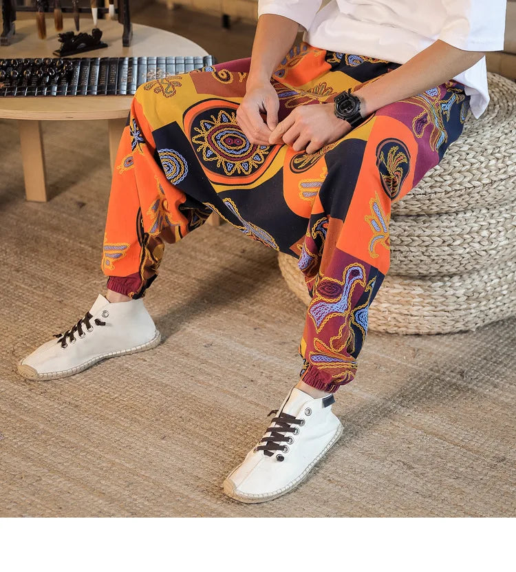 Hippie Hose Herren im indischen Stil
