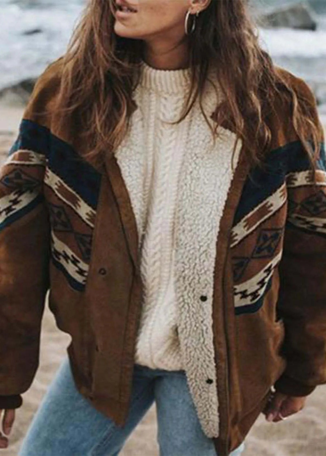 Hippie Mantel Häkeln