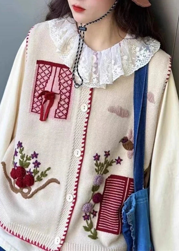 Hippie Weste Damen Gehäkelt