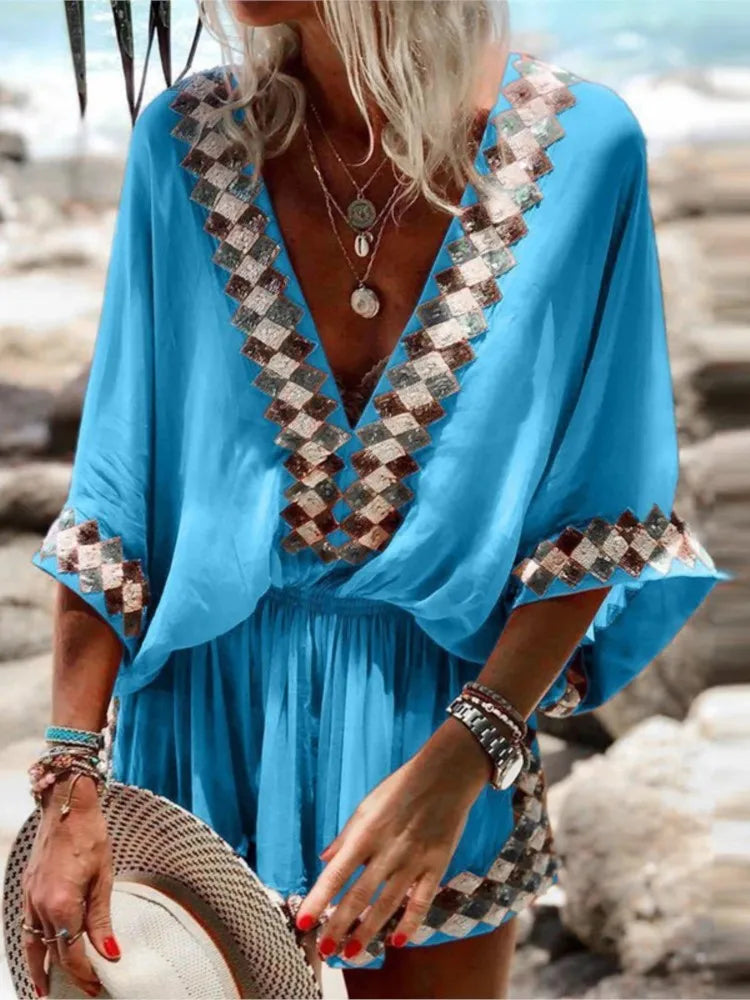 Hippie Jumpsuit Kurz