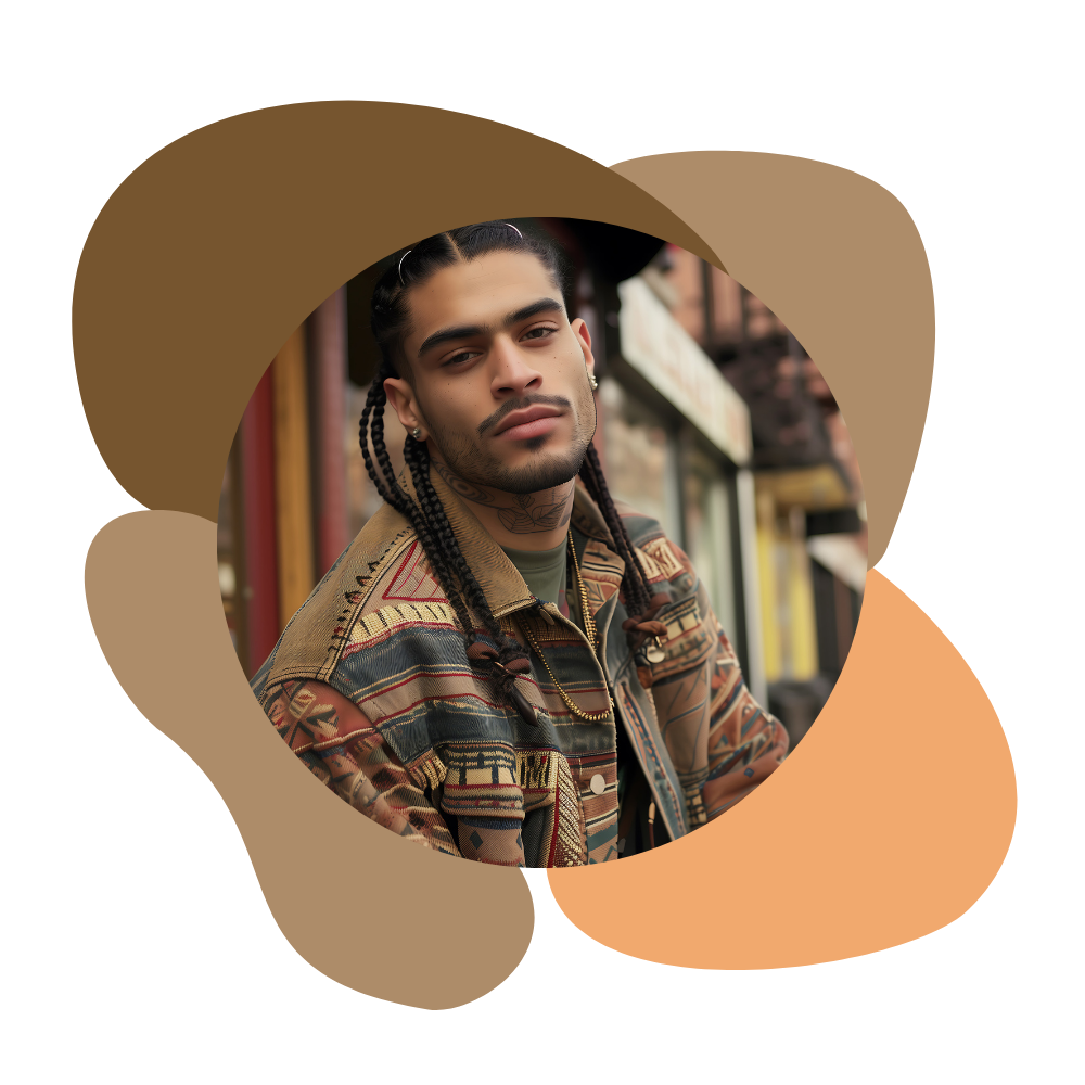 Männer Hippie Kleidung