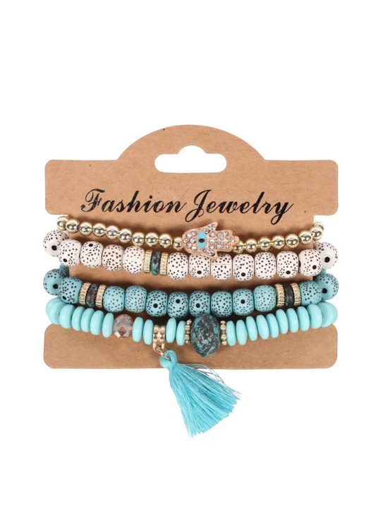 Hippie Armband Türkis