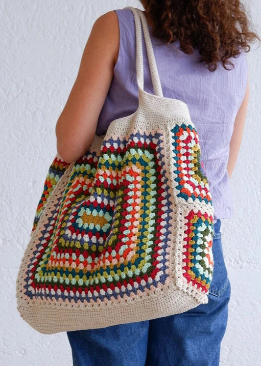 Gehäkelte Hippie-Tasche
