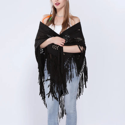 Flower Power Hippi Poncho