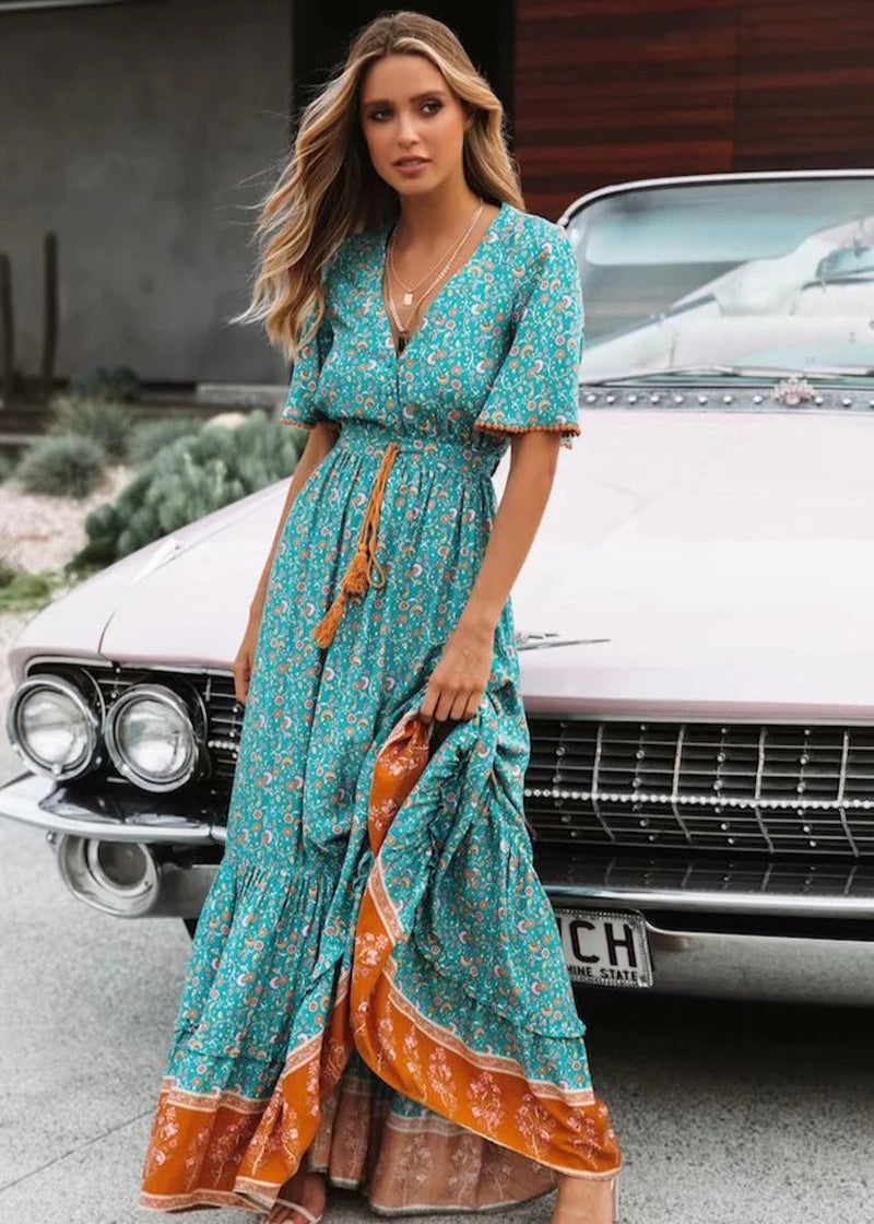 hippie-kleid-baumwolle
