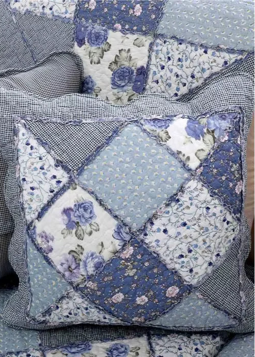 Patchwork-Kissen Quilten