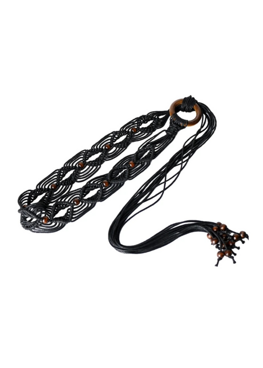 Hippie Gürtel Schwarz