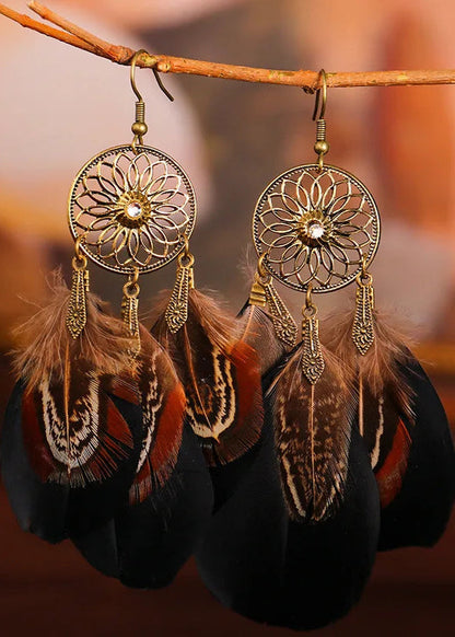 Hippie Ohrringe Creolen