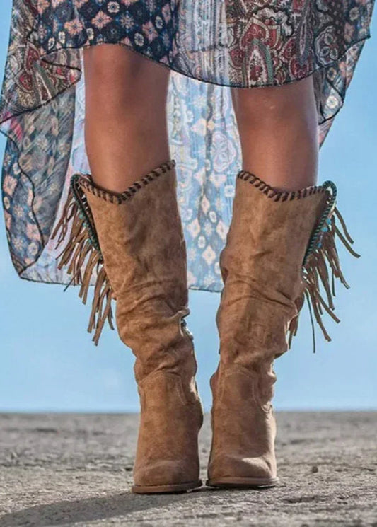 Hippie Plateau Stiefel