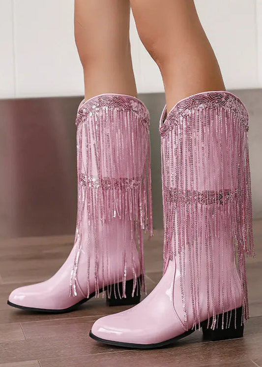 Hippie Stiefel Fasching