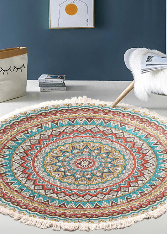 Hippie Teppich Rund