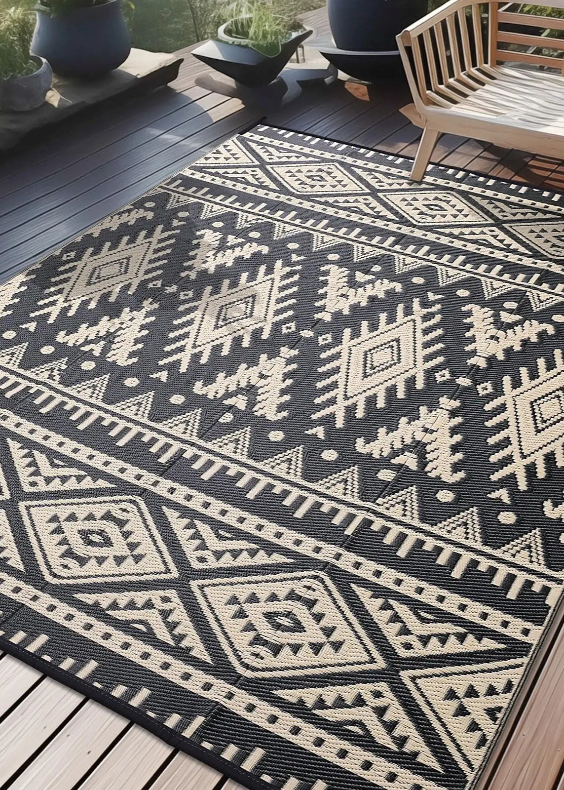 Outdoor Teppich Hippie