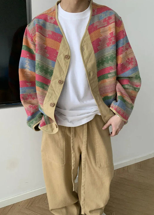 Hippie Jacke Herren Winter