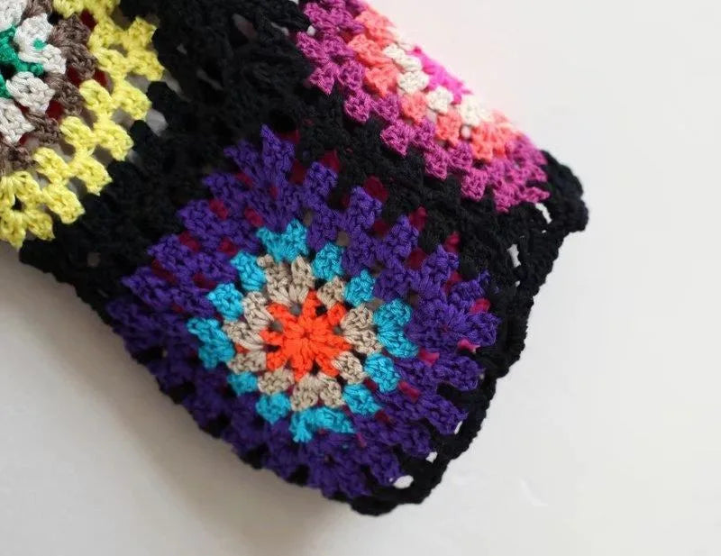 Hippie Mantel Häkeln