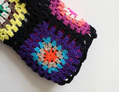 Hippie Mantel Häkeln