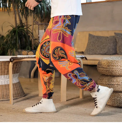 Hippie Hose Herren im indischen Stil
