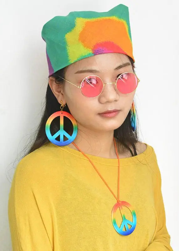 Hippie Ohrringe Creolen