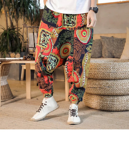 Hippie Sarouelhosen Herren