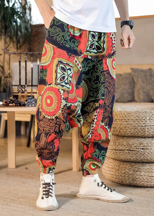 Hippie Sarouelhosen Herren