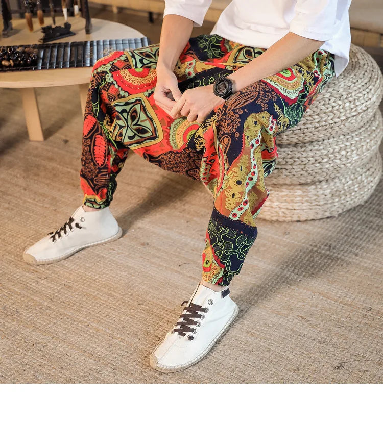 Hippie Sarouelhosen Herren