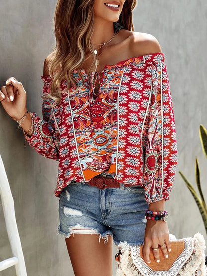 Bluse Hippie Boho