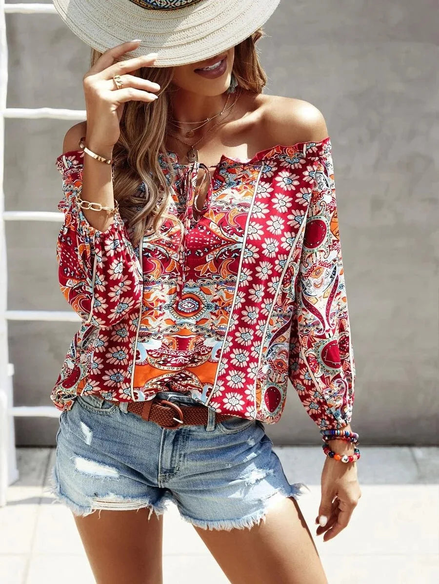Bluse Hippie Boho