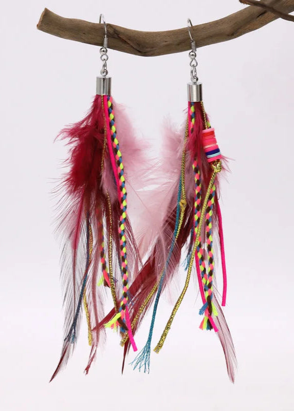 hippie-ohrringe-federn