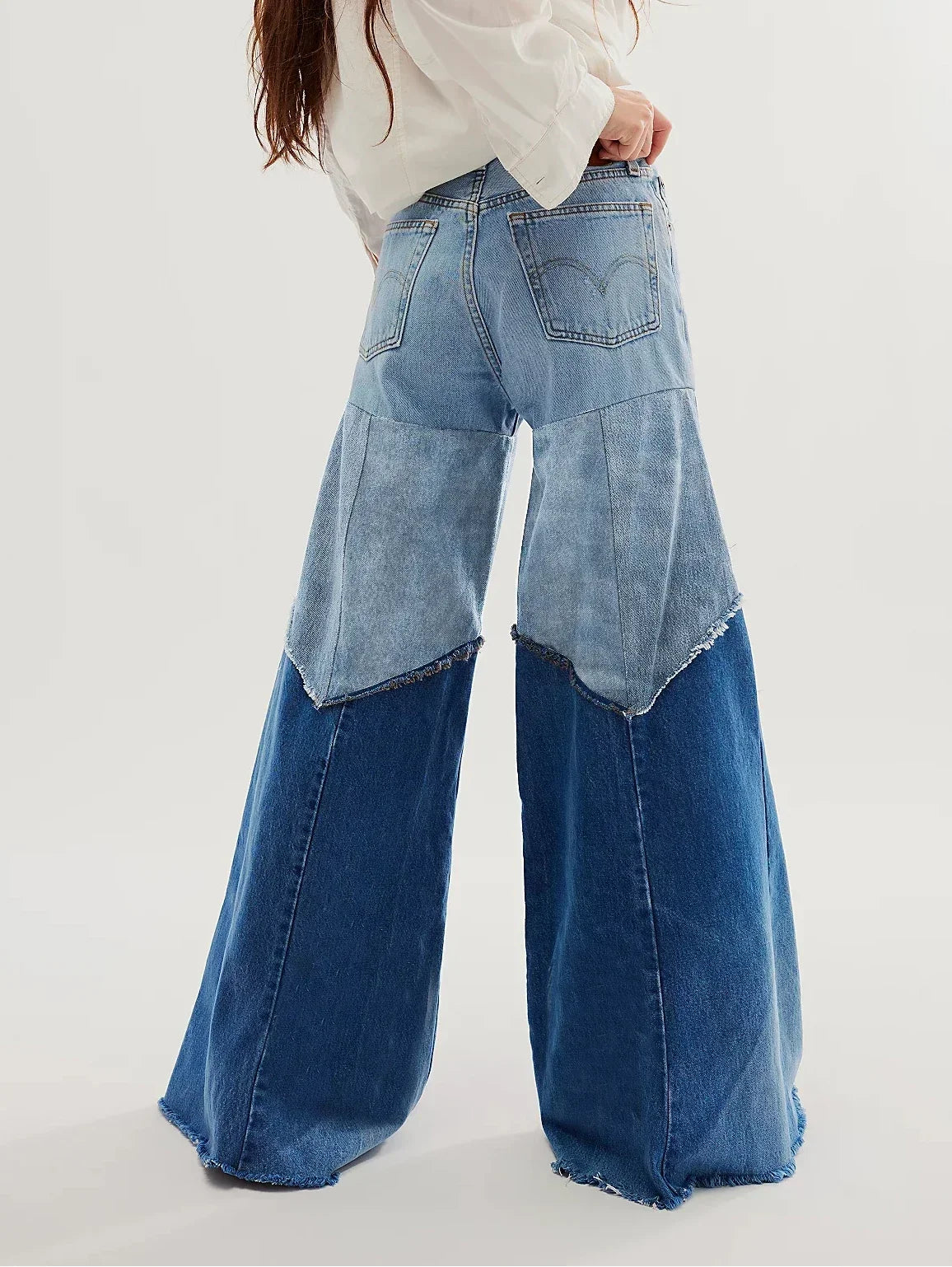 Hippie Schlaghose Jeans