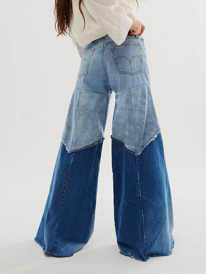 Hippie Schlaghose Jeans