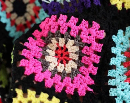 Hippie Mantel Häkeln