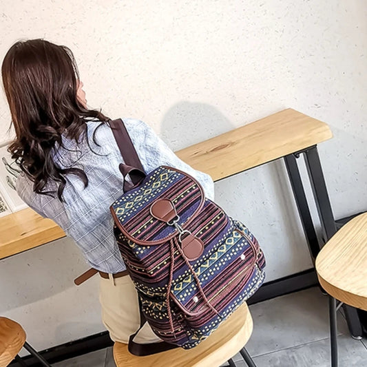 Hippie Patchwork Rucksack
