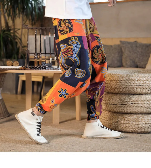 Hippie Hose Herren im indischen Stil