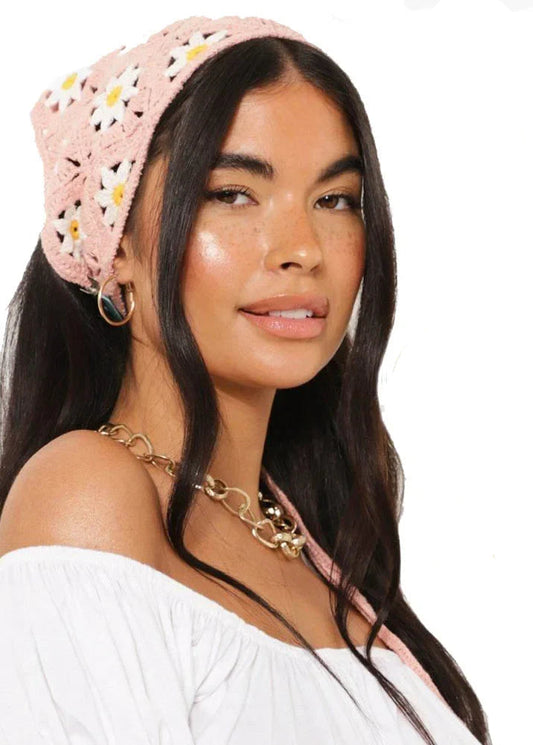 Hippie Haarband Pink