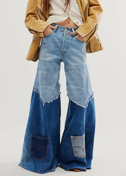 Hippie Schlaghose Jeans