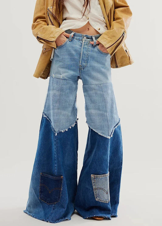 Hippie Schlaghose Jeans