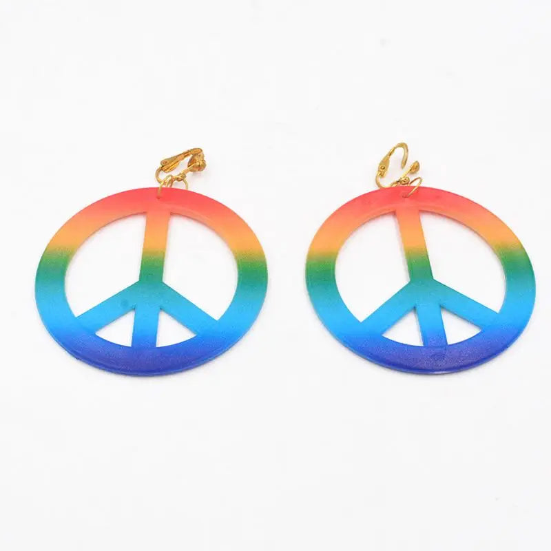 Hippie Ohrringe Creolen