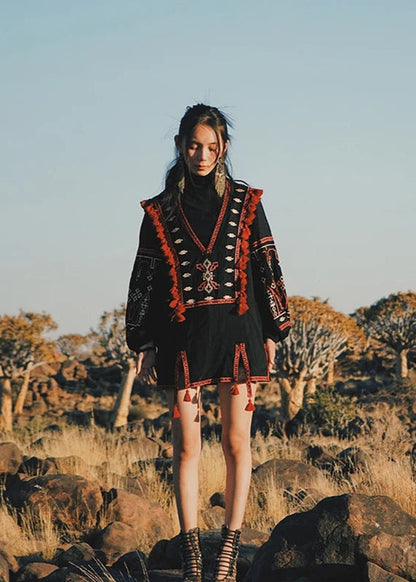 Hippie Bluse Baumwolle