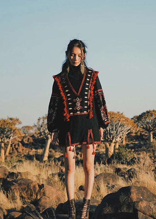 Hippie Bluse Baumwolle