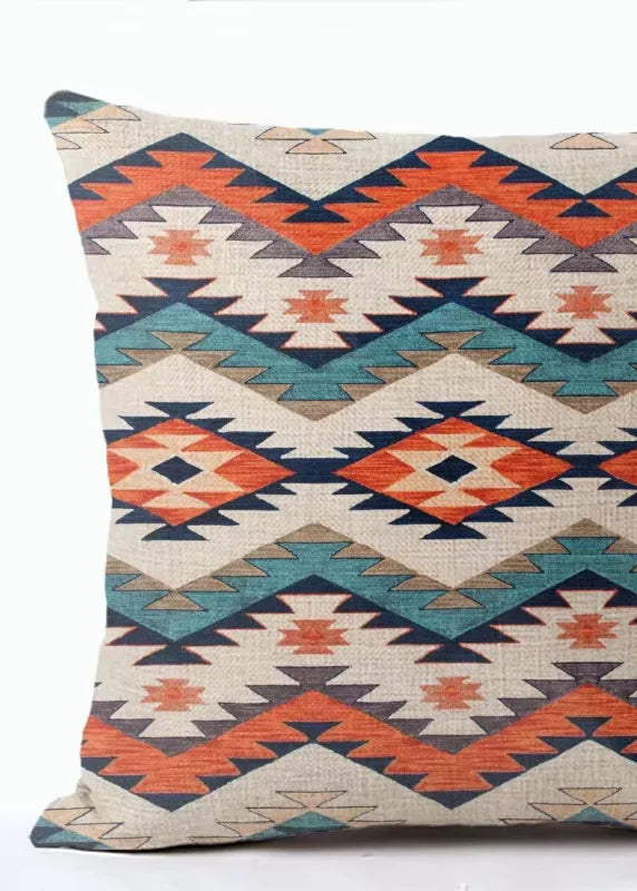 Patchwork Kissen Dreiecke