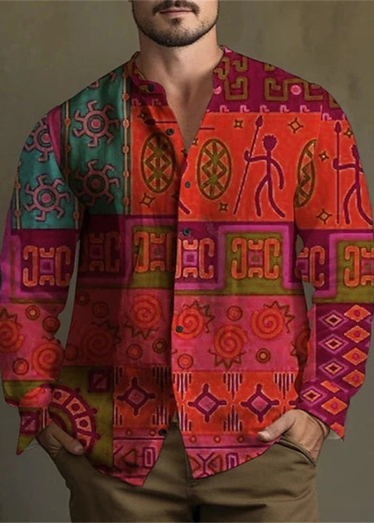 Hippie Hemd Herren XXL