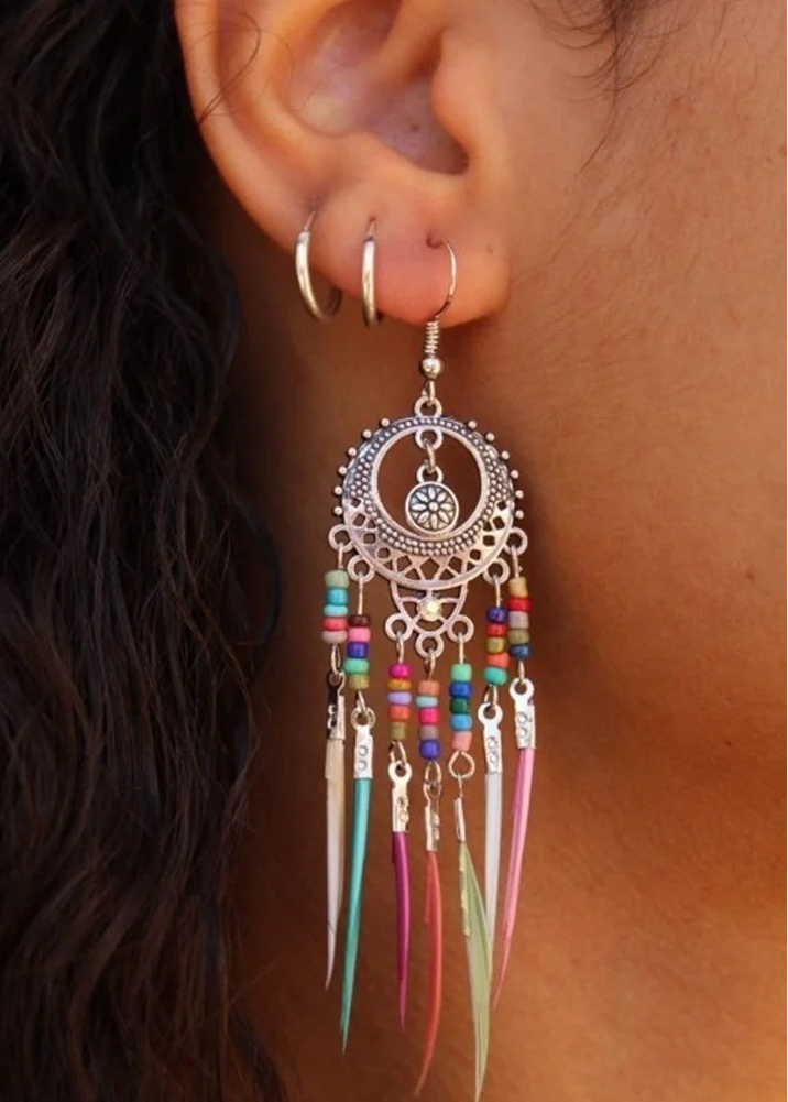 Hippie Schmuck Ohrringe