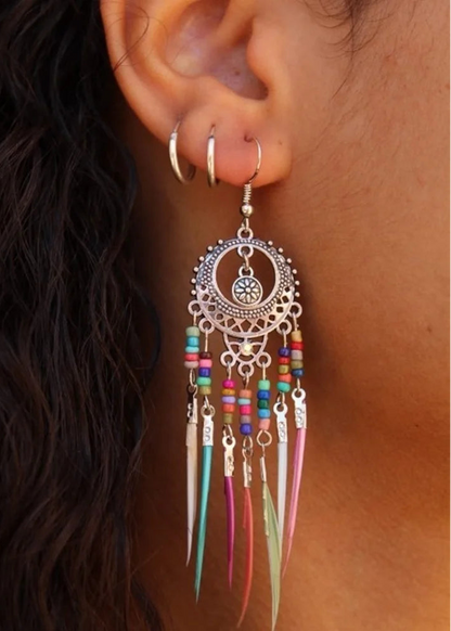 Hippie Schmuck Ohrringe