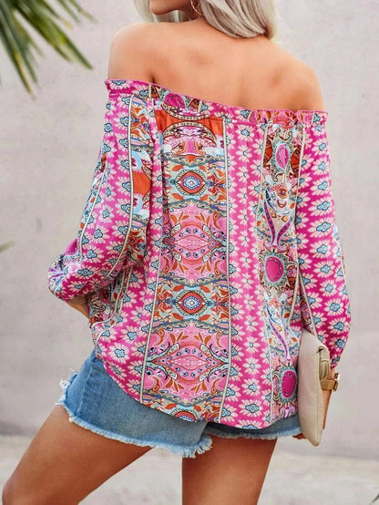 Hippie Bluse Pink