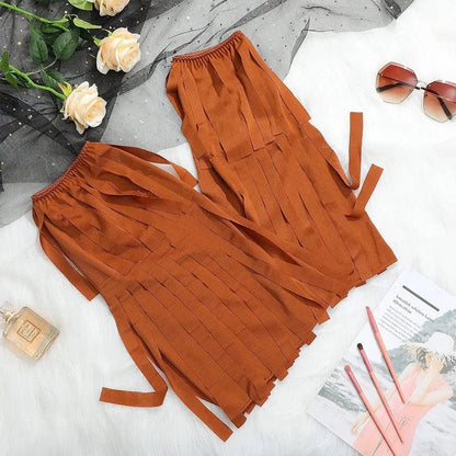 Hippie Stulpen Fransen